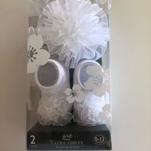 Laura Ashley Girl’s Headwrap & Socks